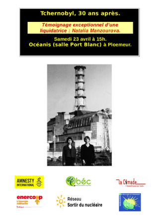 Conférence de Natalia Manzourova, liquidatrice de Tchernobyl