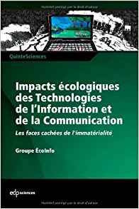 Impacts écologiques des Technologies de l'information et de la communication (couverture)