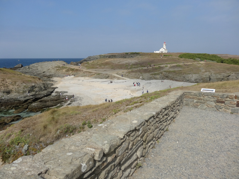 Balade GR34, la pointe des Poulains (plage)