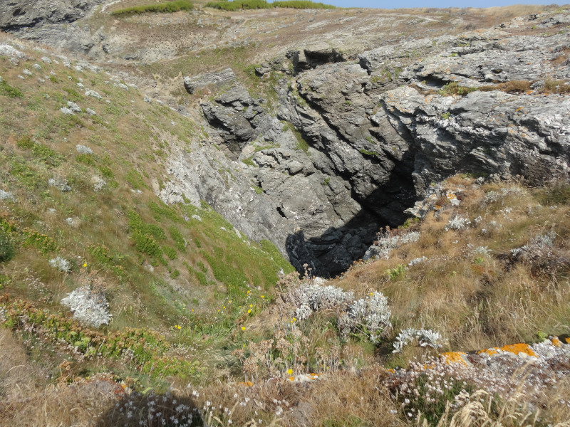 Balade GR34, de Sauzon vers Ster Vraz