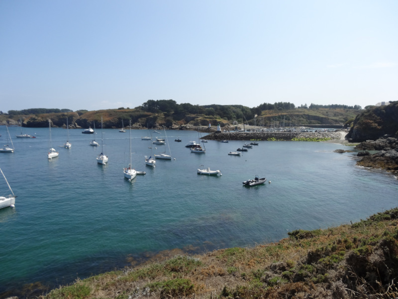 Balade GR34, retour au port de Sauzon