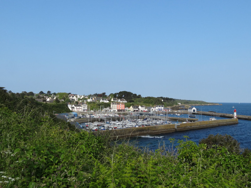 Port Tudy, vu d'en haut