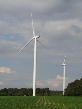 Les éoliennes en fonctionnement !