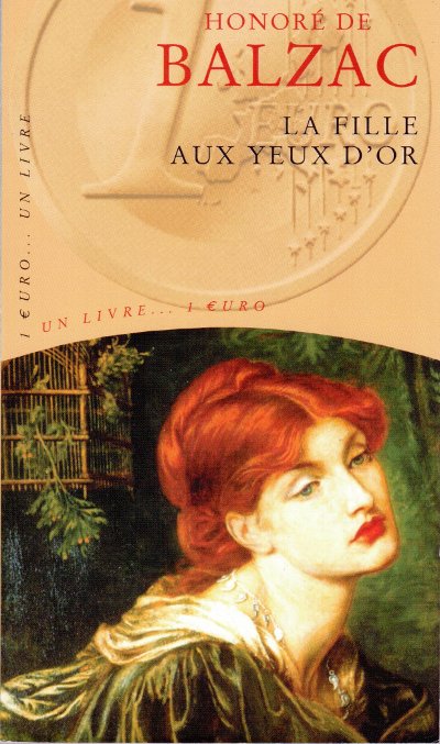 La fille aux yeux d’Or (Honoré de Balzac) en livre de poche