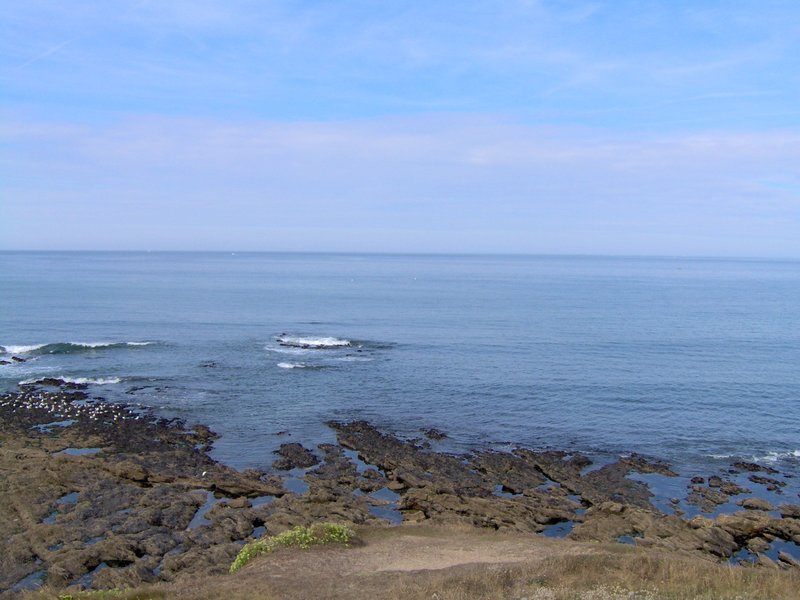 Vue sur l’océan secteur du Fort Bloqué