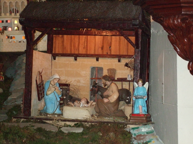 Crèche de Noël église Étel 2007