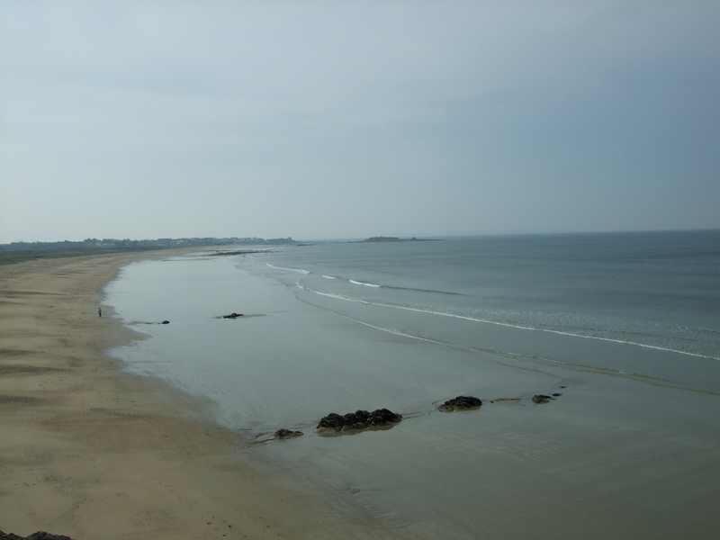 La grande plage du Fort-Bloqué (Lannenec)