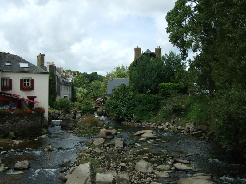 Pont-Aven : passage de l'Aven