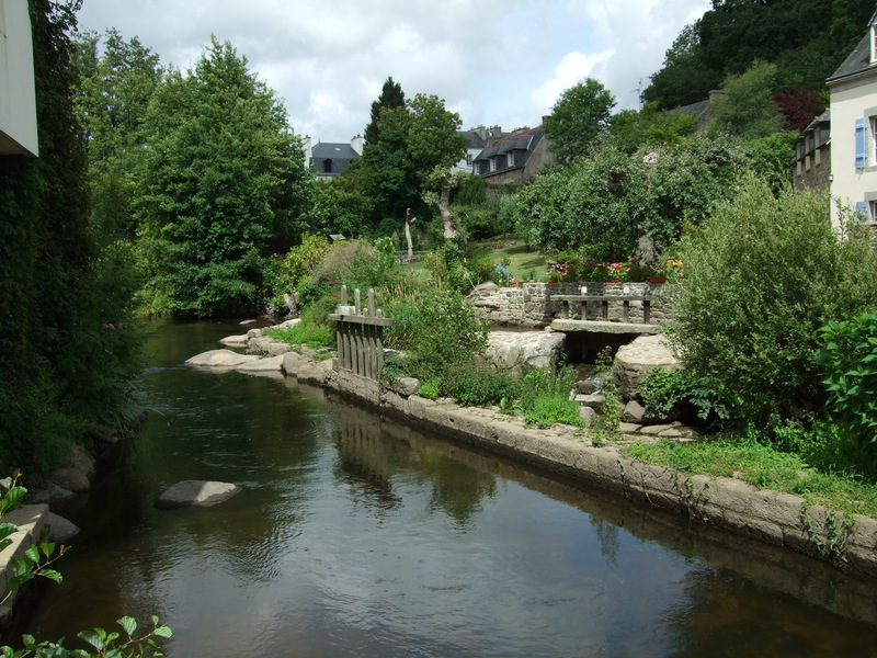 Pont-Aven : végétation