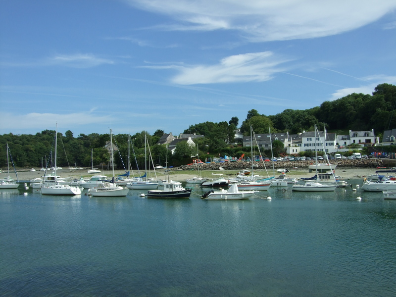 Port du Bélon : bateaux de plaisance