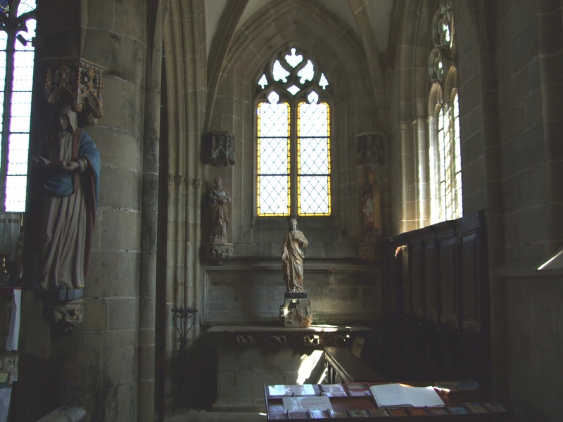 Notre-Dame de Kernascléden : vue intérieure de l'église