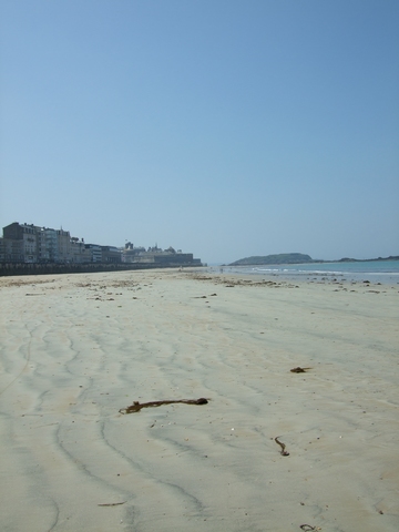 Plage du Sillon, Saint-Malo toute en longueur