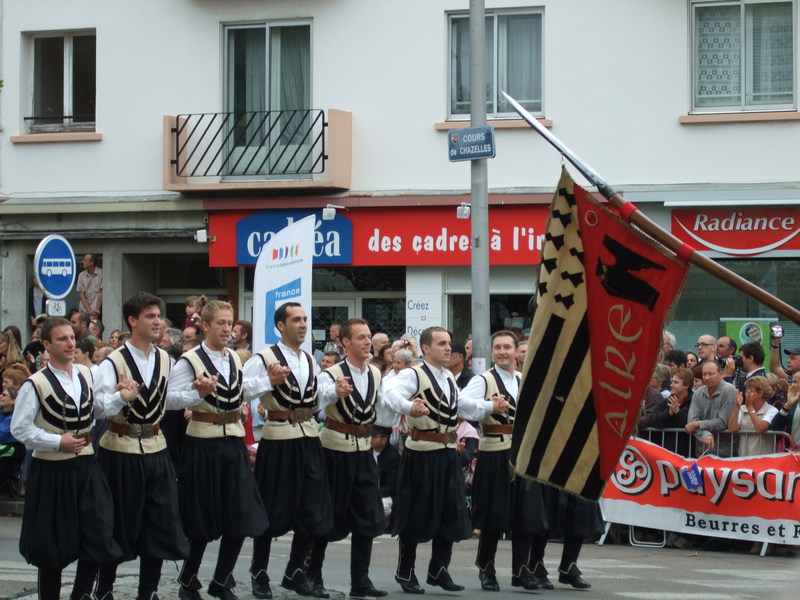 Danseurs festival interceltique 2010