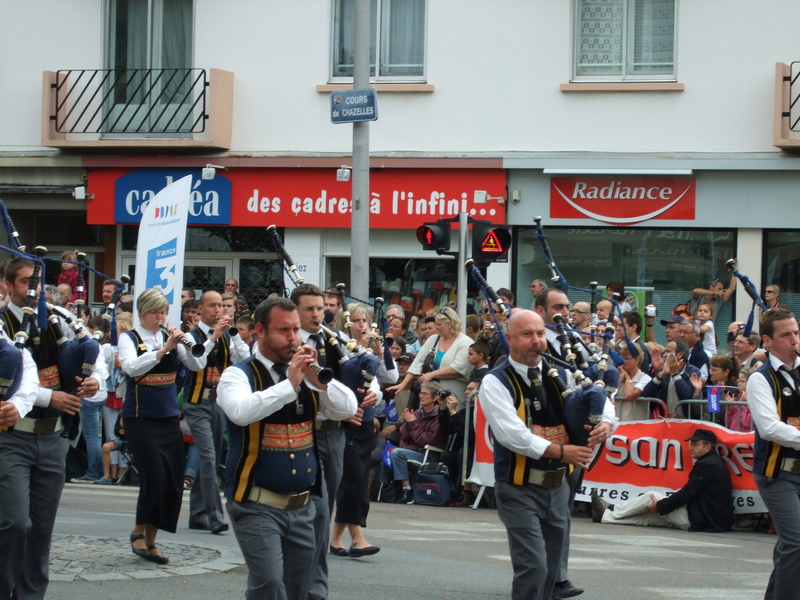 Musiciens festival interceltique 2010