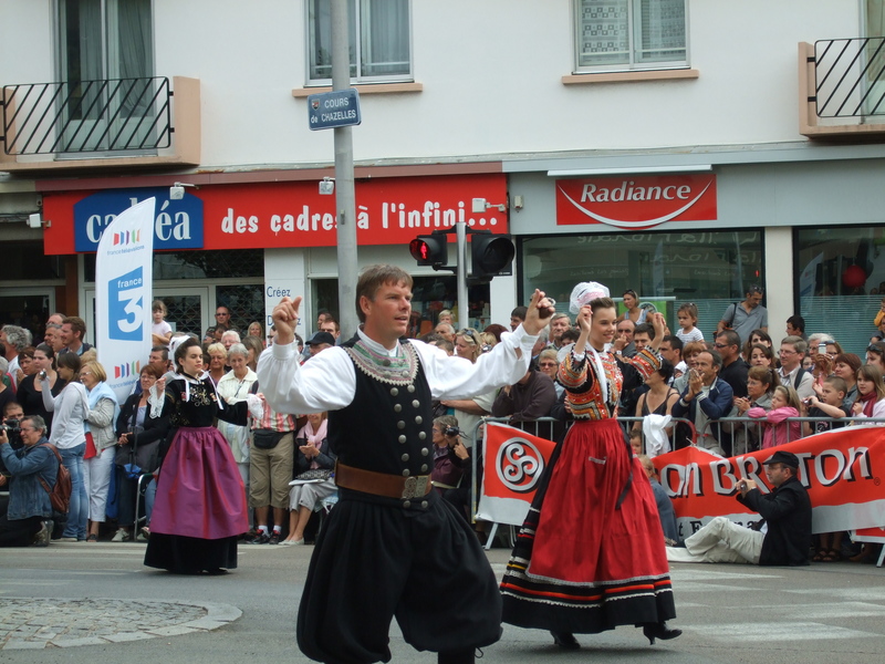 Danseurs festival interceltique 2010