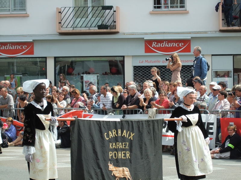 Femmes en costume celte festival interceltique 2010