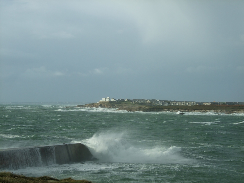 Tempête Kerroch 2010 : mer déchaînée !