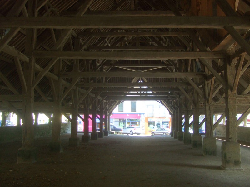 Halles du Faouët (vue intérieure)