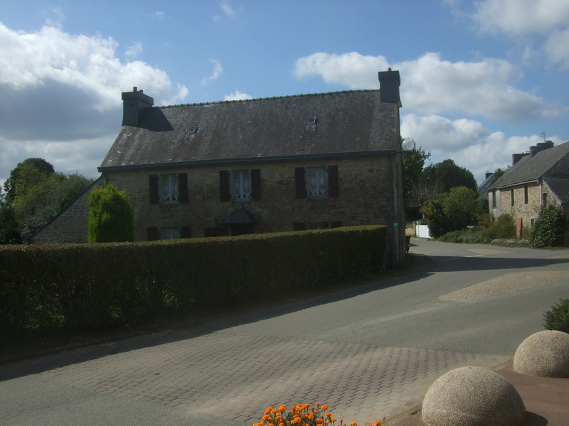 Bourg de Locunolé (Finistère)