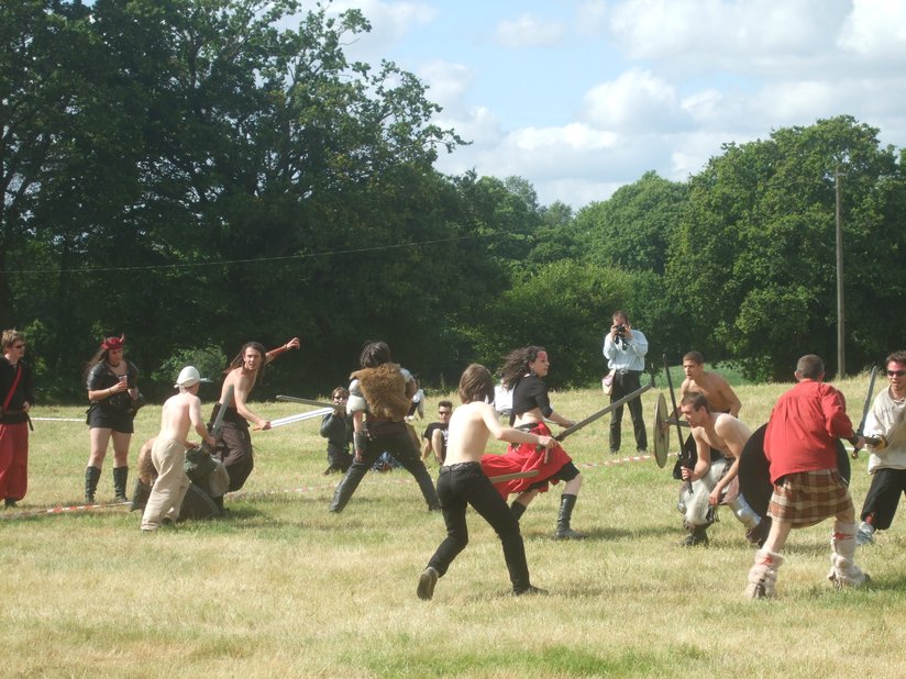 Tournoi de trollball à Melrand 2012