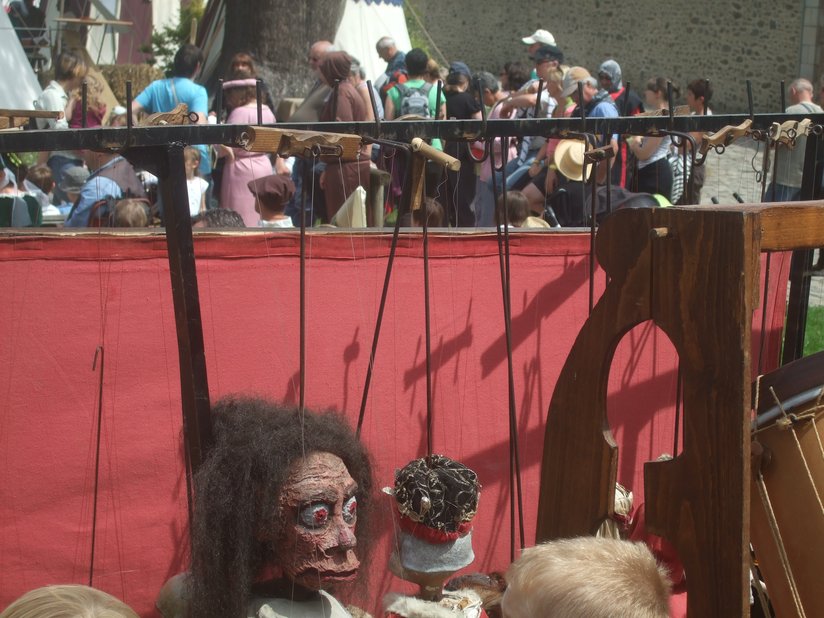 Marionnettes fête médiévale de Dinan