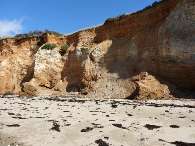 Falaises plage de la Mine d'Or, Pénestin