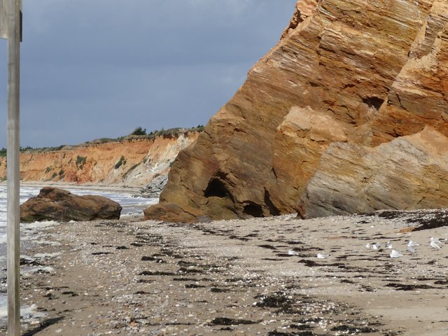 Falaises plage de la Mine d'Or, Pénestin