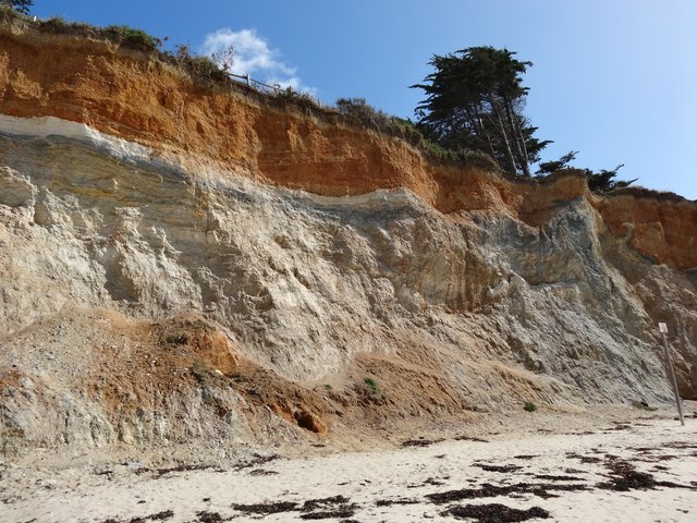 Falaises plage de la Mine d'Or, Pénestin