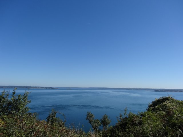 Vue sur la presqu’île de Crozon à partir de la pointe des Espagnols