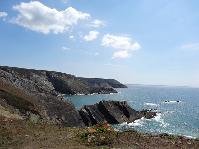 Bord de mer Crozon, Finistère