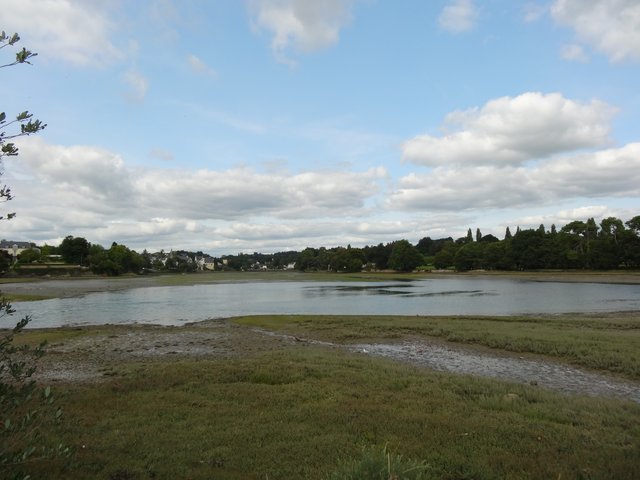 Petit étang marin, Port-la-Forêt